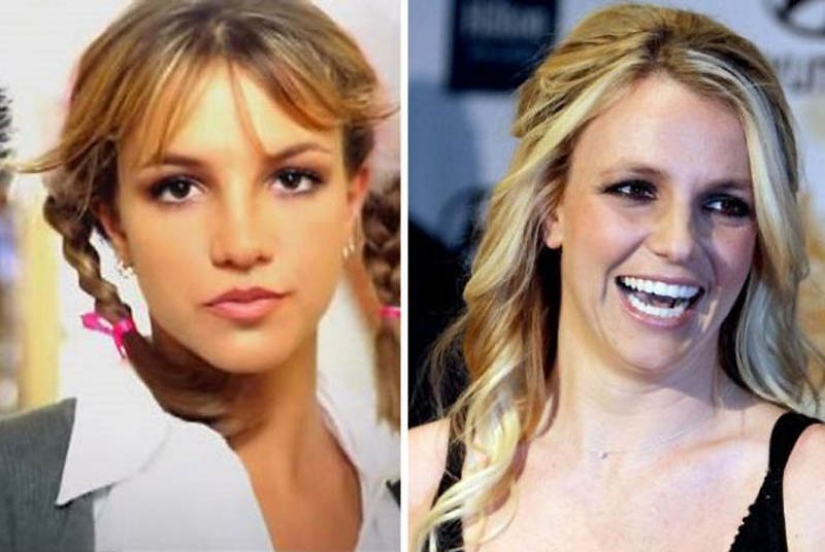 Celebridades — cómo eran en los años 90