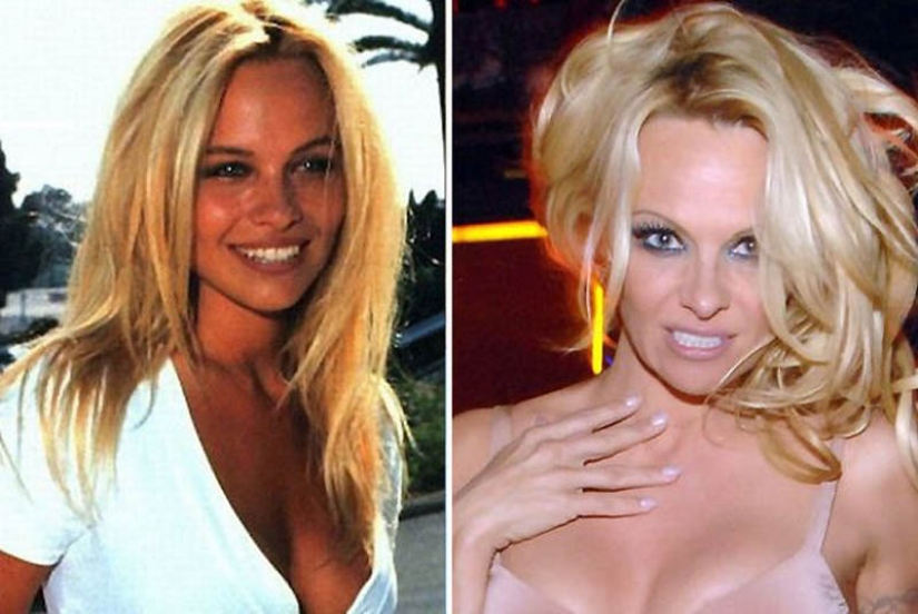 Celebridades — cómo eran en los años 90