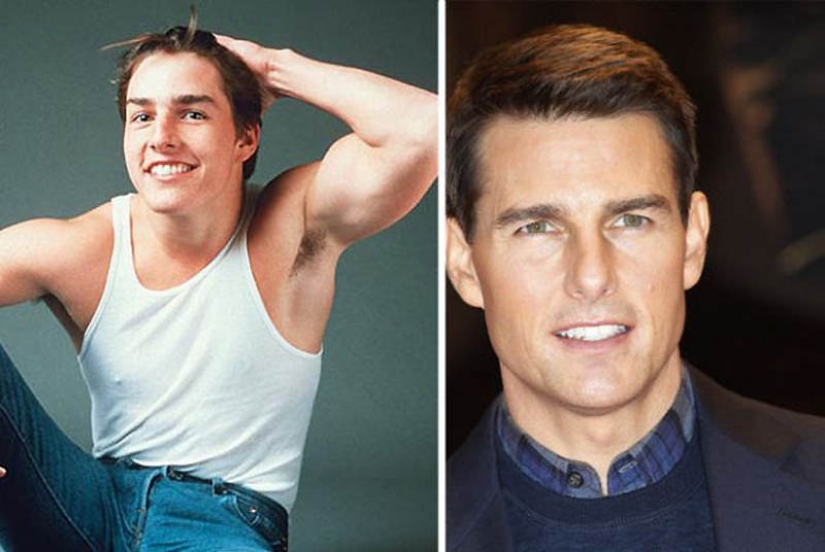 Celebridades — cómo eran en los años 90