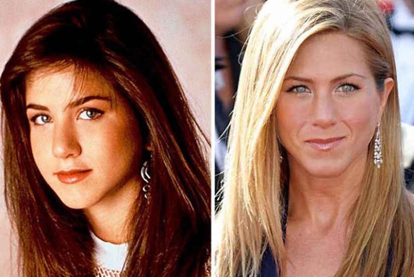 Celebridades — cómo eran en los años 90