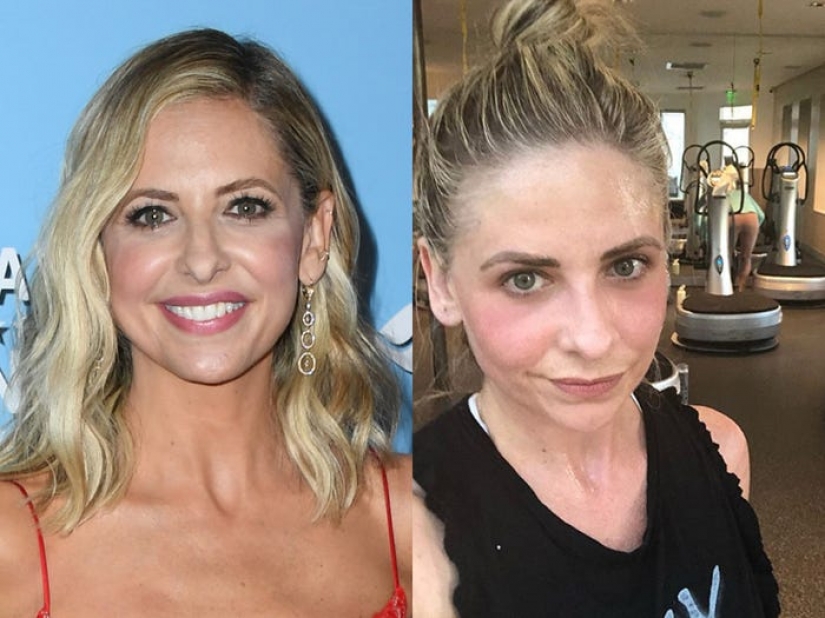 Celebridades sin maquillaje 2019