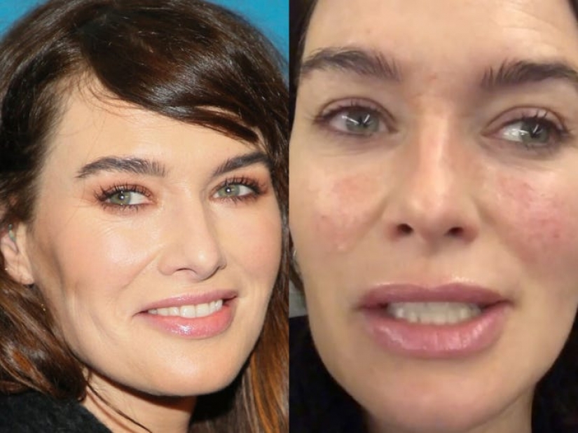 Celebridades sin maquillaje 2019