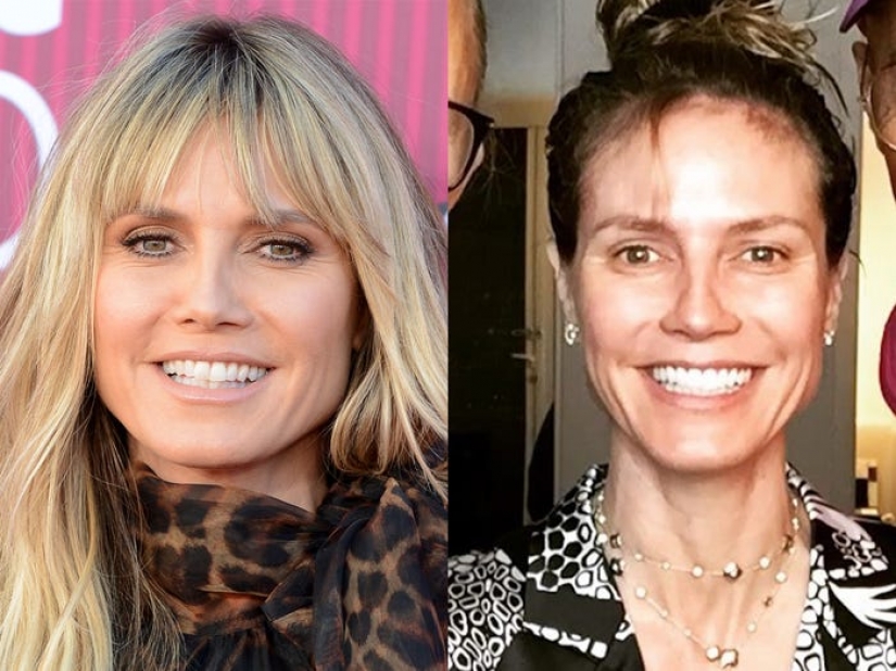 Celebridades sin maquillaje 2019