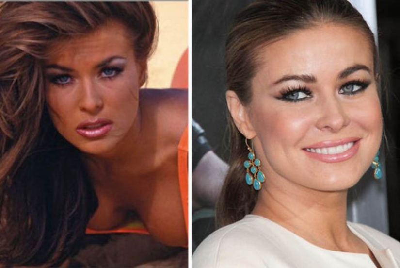 Celebrities — what they were like in the 90s