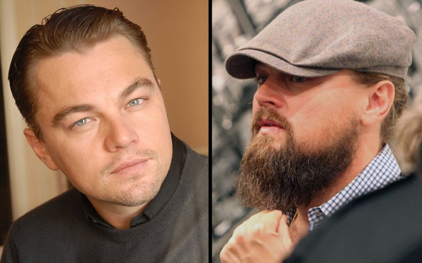 Celebrities with a beard