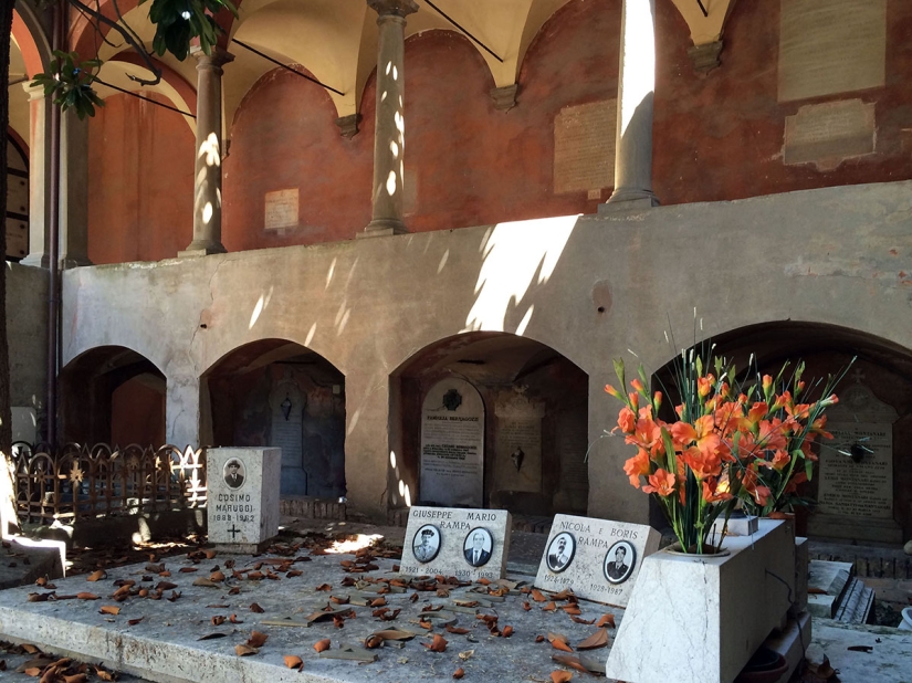 Certosa Monumental Cemetery in Bologna