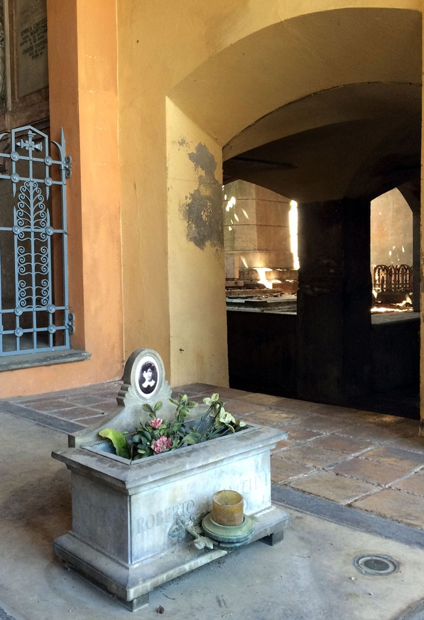 Certosa Monumental Cemetery in Bologna