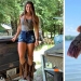 Chica ama la captura de peces grandes, pero su método de pesca es chocante, incluso los hombres Chica ama la captura de peces grandes, pero su método de pesca es chocante, incluso los hombres