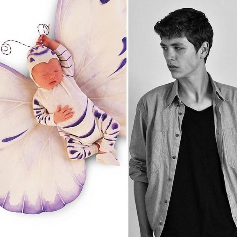 Chicks and birds: How babies look now from famous photos of the 90s