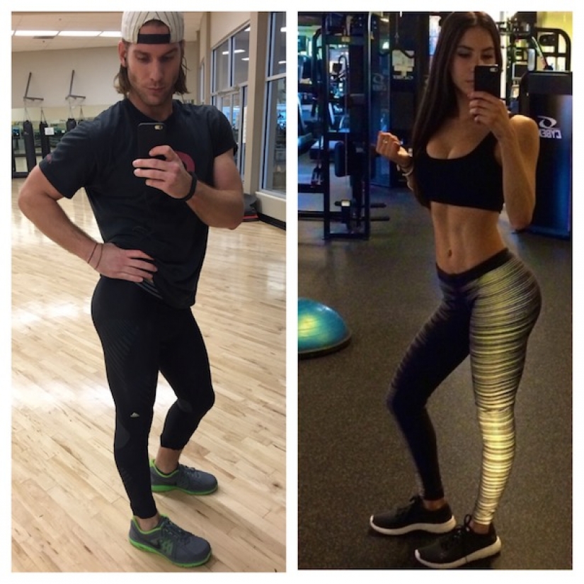 Chicos parodian a chicas en Instagram