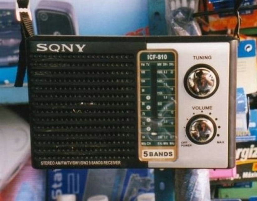 Chinese brendalina: counterfeits of famous brands that speak for themselves