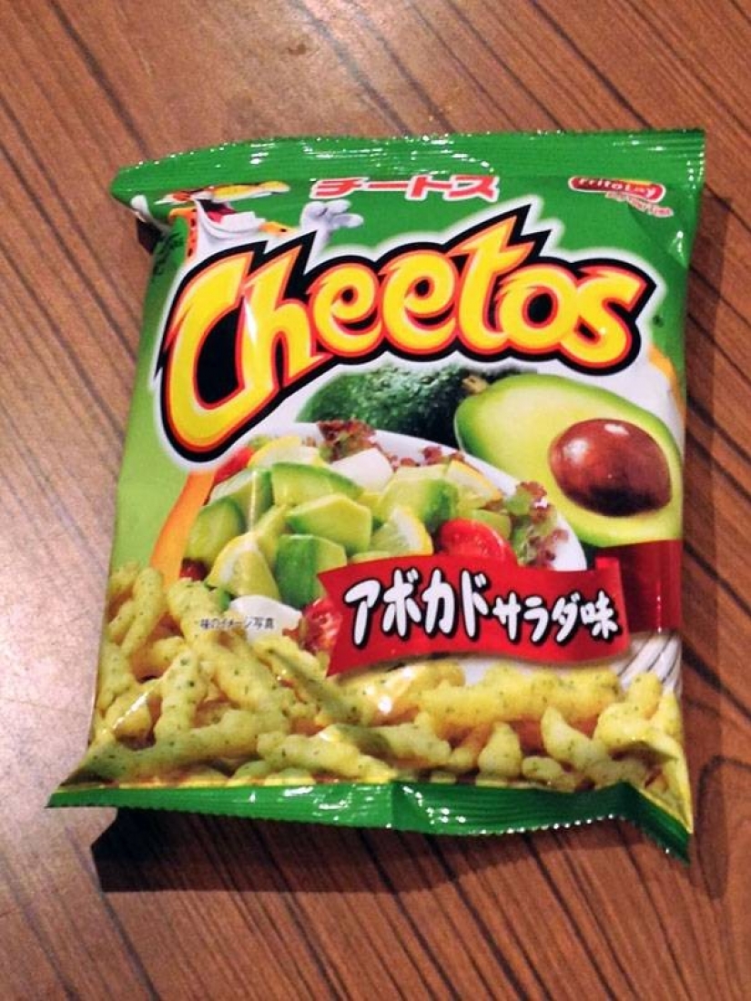 Chips with the most unusual tastes from different countries of the world Chips with the most unusual tastes from different countries of the world