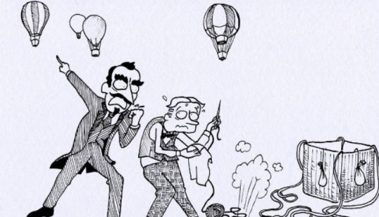 Cómic divertido en la cocina por Massimo Fenati Cómic divertido en la cocina por Massimo Fenati