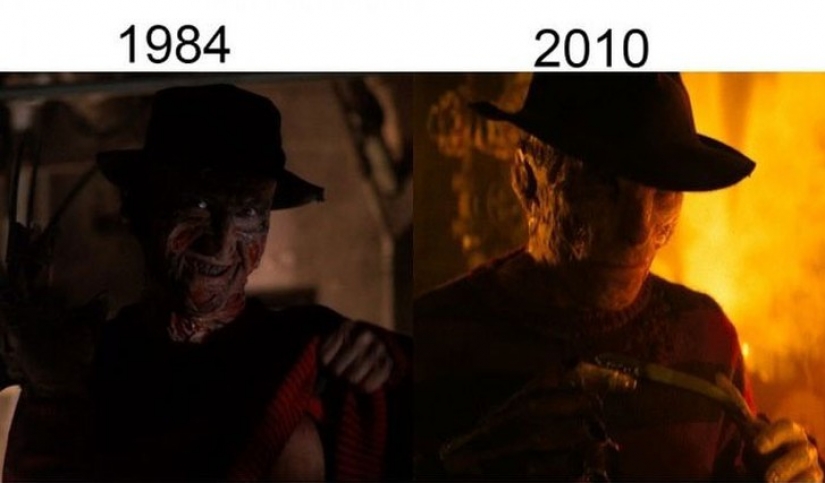 Cómo cambian los personajes de las películas como resultado de remakes y reinicios