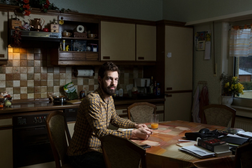 ¿Cómo es la cena, a las familias de los Estadounidenses comunes y corrientes