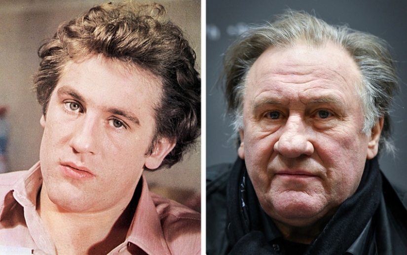 ¿Cómo ha 25 actores franceses de la época de sus primeros papeles