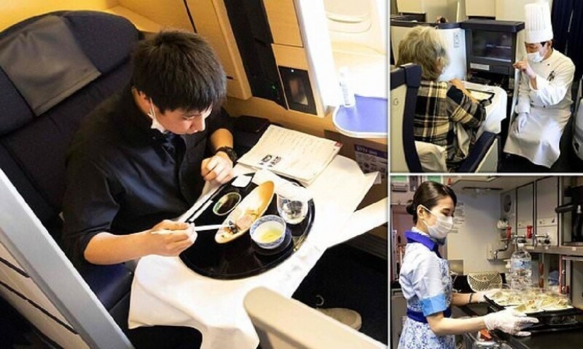 Cómo las "alas restaurante" aerolínea Japonesa All Nippon Airways