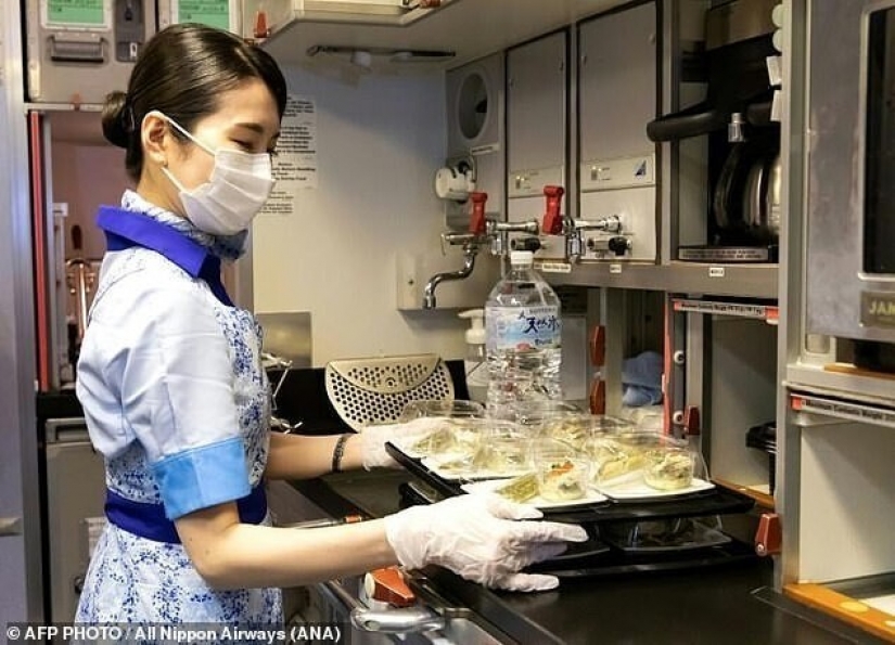 Cómo las "alas restaurante" aerolínea Japonesa All Nippon Airways