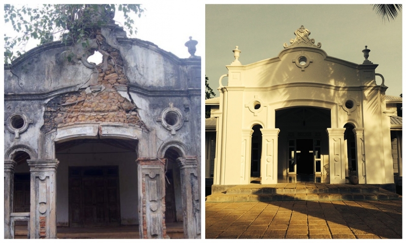 Cómo los amigos convirtieron una mansión en ruinas en Sri Lanka en un exquisito hotel