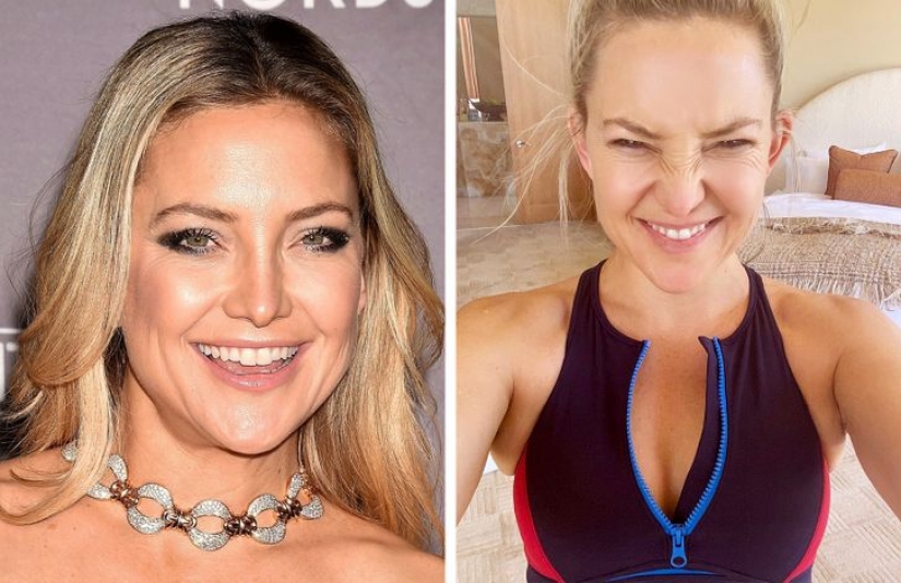 Cómo lucen 15 celebridades en fotos profesionales y domésticas sin filtros