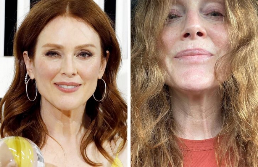 Cómo lucen 15 celebridades en fotos profesionales y domésticas sin filtros