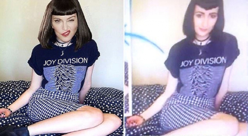 Cómo Madonna robaron el cuerpo de una chica joven Cómo Madonna robaron el cuerpo de una chica joven