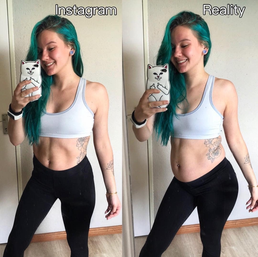 Cómo nos engañan en Instagram: 25 ejemplos de un blogger de fitness honesto