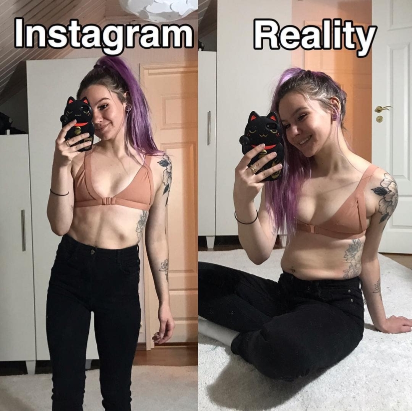 Cómo nos engañan en Instagram: 25 ejemplos de un blogger de fitness honesto