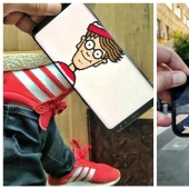 Cómo un artista combina la realidad con imágenes de su teléfono inteligente