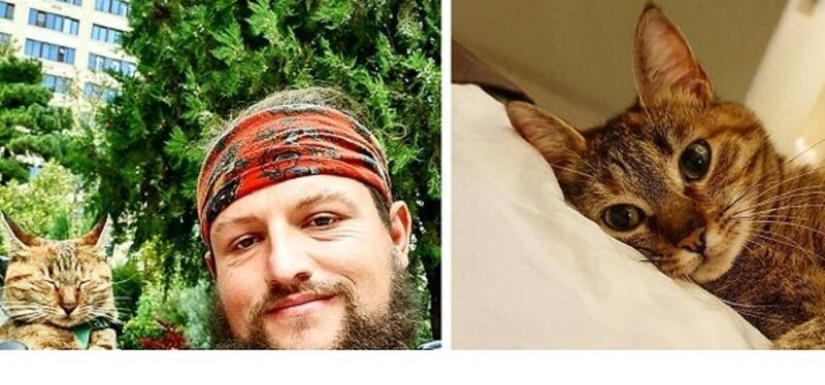 Cómo un gato y su hombre circunnavegan el mundo en una bicicleta Cómo un gato y su hombre circunnavegan el mundo en una bicicleta