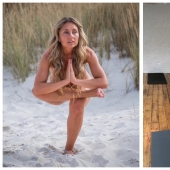 Cómo una mujer italiana ayuda a lidiar con el estrés con la ayuda del yoga "desnudo" Cómo una mujer italiana ayuda a lidiar con el estrés con la ayuda del yoga "desnudo"