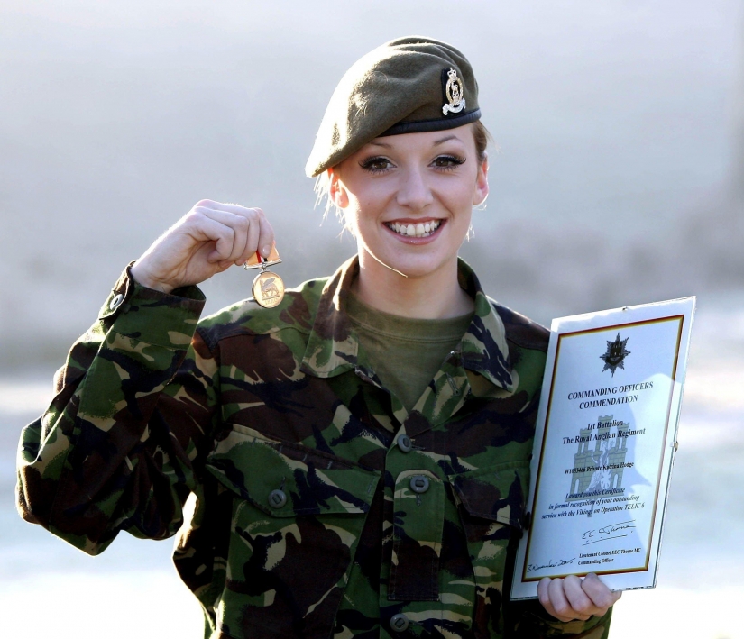 Combat Barbie has won the title of "Miss England", and is now preparing to contest "miss United Kingdom"