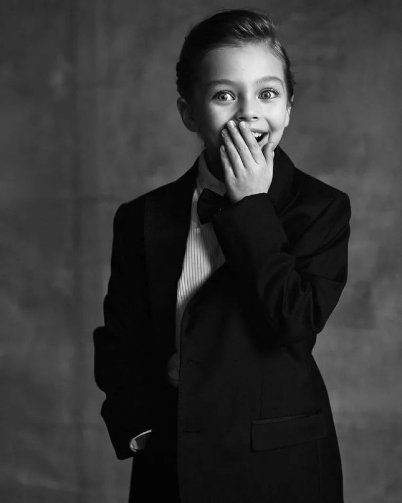 Como ahora parece ser el más famoso modelo de las niñas Como ahora parece ser el más famoso modelo de las niñas