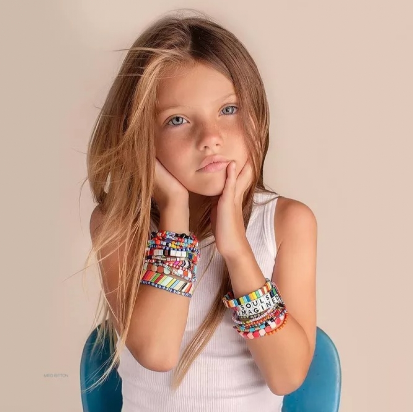 Como ahora parece ser el más famoso modelo de las niñas Como ahora parece ser el más famoso modelo de las niñas