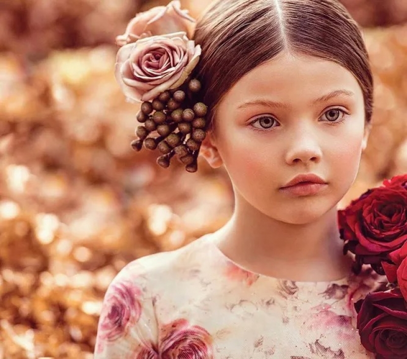 Como ahora parece ser el más famoso modelo de las niñas Como ahora parece ser el más famoso modelo de las niñas