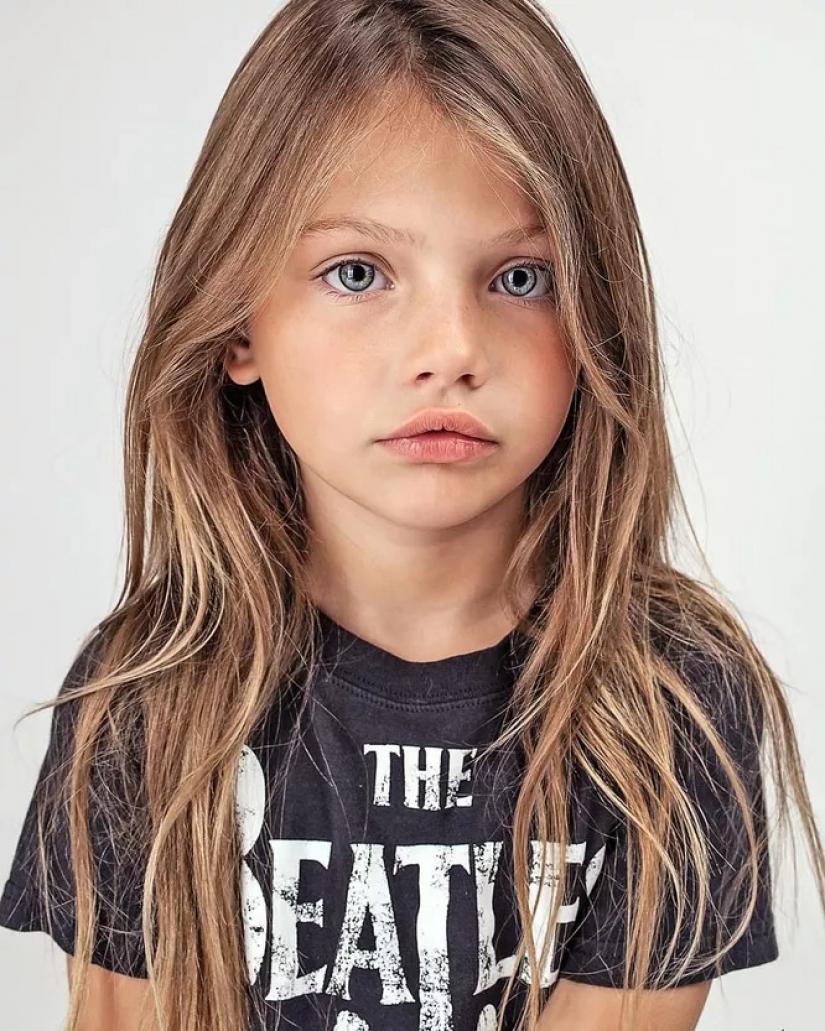 Como ahora parece ser el más famoso modelo de las niñas Como ahora parece ser el más famoso modelo de las niñas