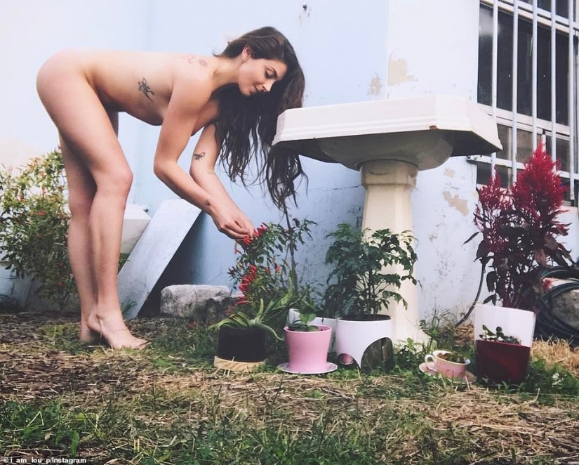 Completa unidad con la naturaleza, o por Qué la gente que trabaja en el jardín desnudo