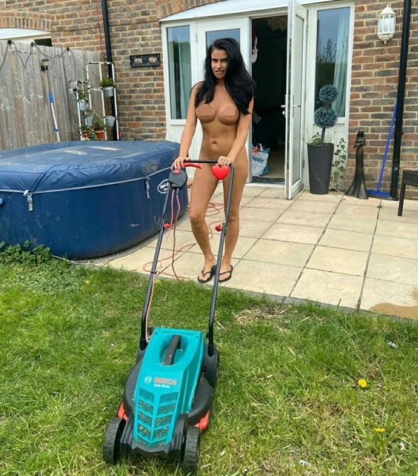 Completa unidad con la naturaleza, o por Qué la gente que trabaja en el jardín desnudo