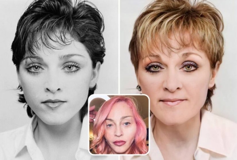 Con la ayuda de la inteligencia artificial, aprendemos a mirar a estas celebridades sin cirugía plástica.