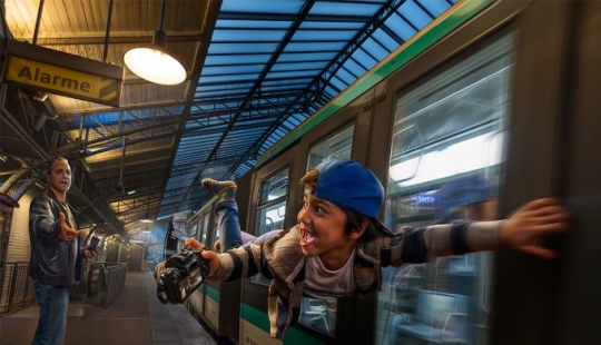 Cuando tu padre es un maestro de Photoshop