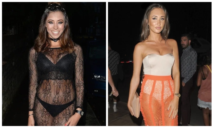 De abajo a arriba: una nueva tendencia estrella: ropa interior como atuendo de noche