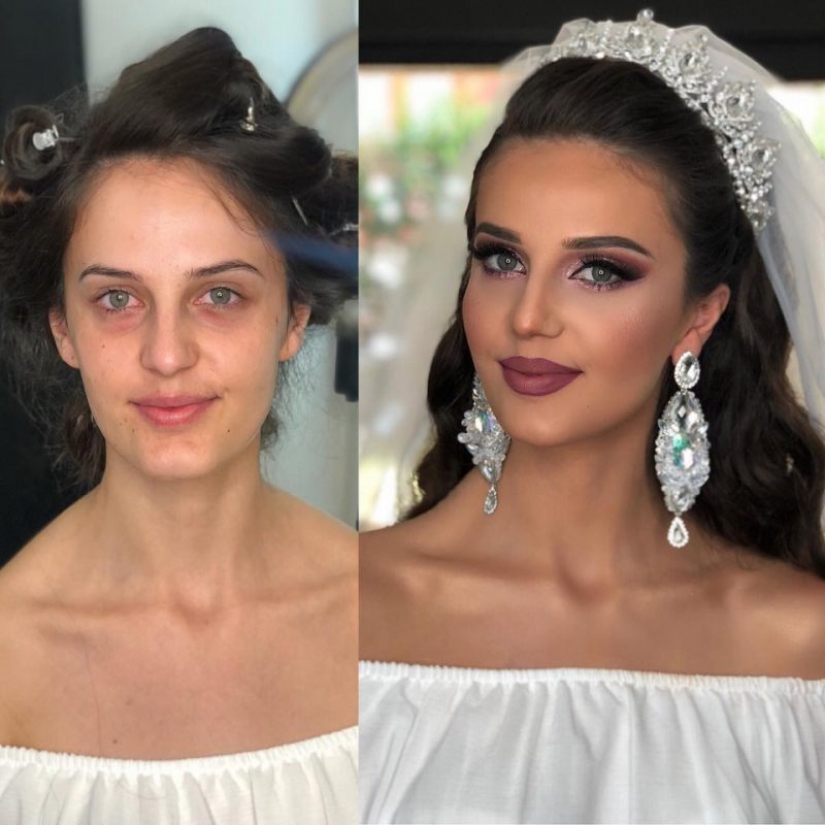 De Cenicienta a Princesa: la increíble transformación de una novia con maquillaje