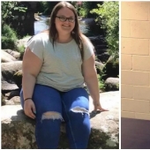 De fichas para las manzanas: American perdió 57 libras en un año y medio, rechazando la comida chatarra De fichas para las manzanas: American perdió 57 libras en un año y medio, rechazando la comida chatarra