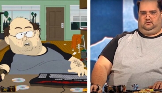 Dead famous Dude from South Park — cosplayer Jarod Nandin