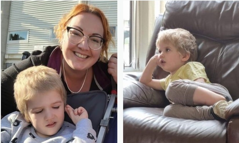 Debido a una enfermedad rara, un bebé de Gran Bretaña se comió la mitad de la cama y algo más