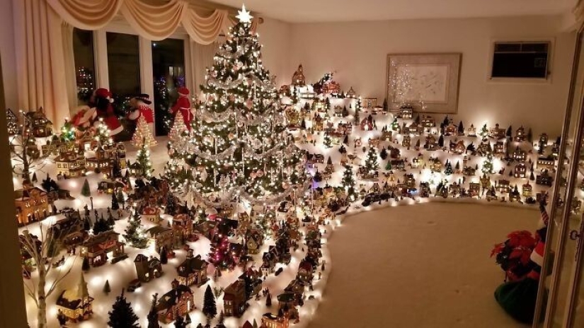 Decorar la casa para el Nuevo año: 30 de ideas creativas