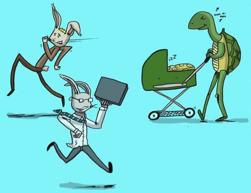 Decree and the charms of parenting: 12 funny comics from the father of two children