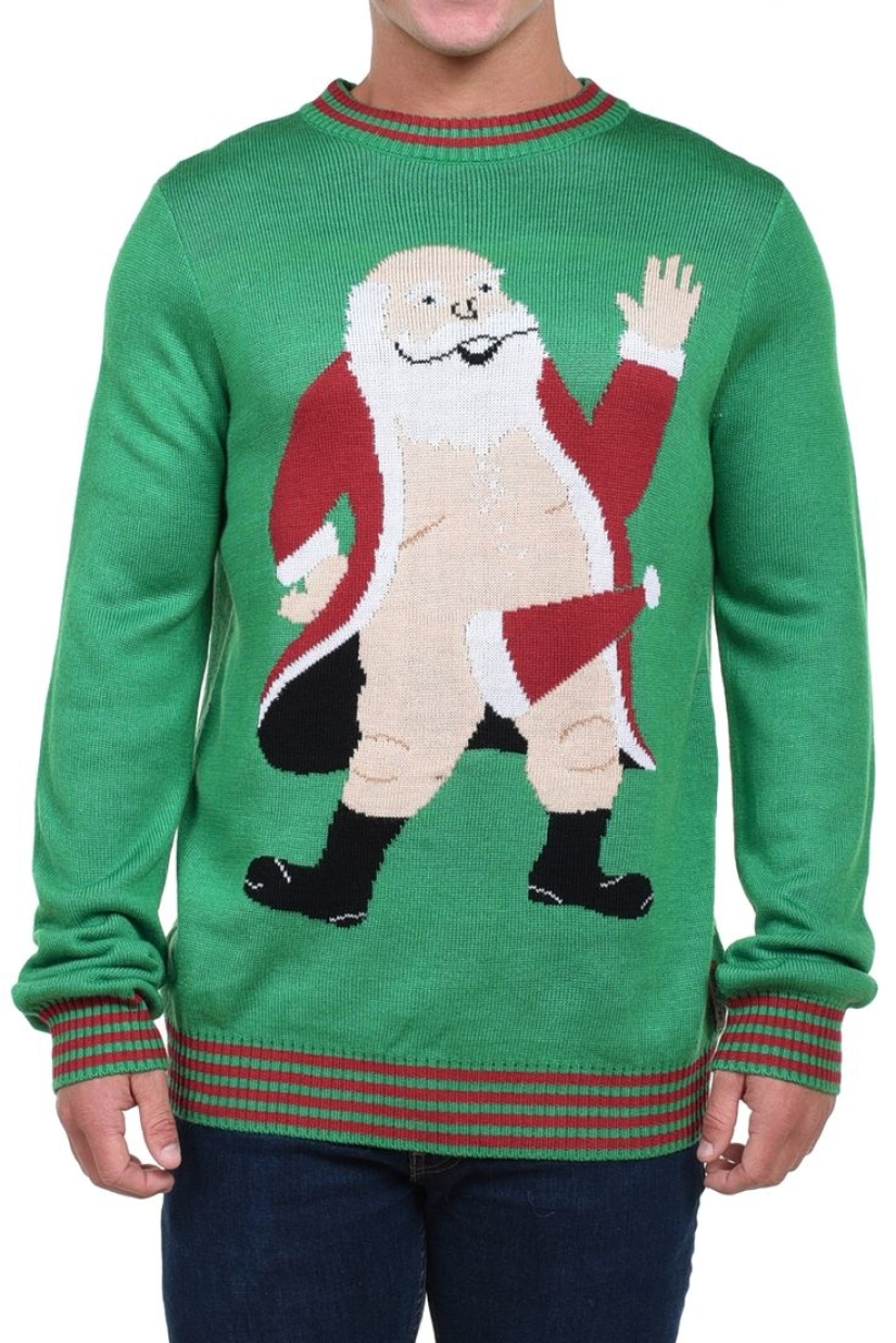 Depraved Santa and 29 more ugly Christmas sweaters