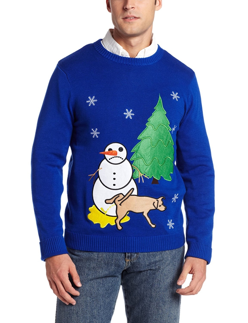 Depraved Santa and 29 more ugly Christmas sweaters