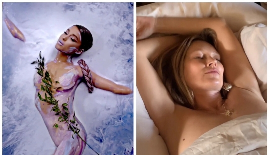 Desnudez en nombre de la creatividad: estrellas que se desnudaron por el bien del arte